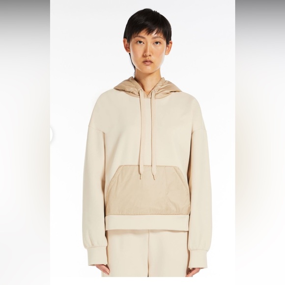 New Weekend Max Mara LEISURE Fleece sweatshirt IN BLACK - Picture 5 of 9